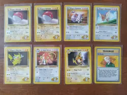 Pokemon Lot of 8 Surge Cards (Gym Heroes) - Image 1