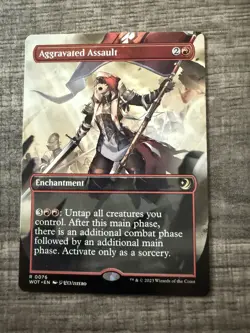 Aggravated Assault Magic The Gathering - Image 1