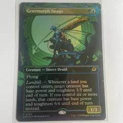 MTG Edge of Eternities - Genemorph Imago(Extended Art Foil) - Rare - 0299 NM - Image 1