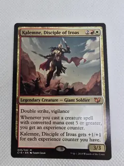 Wizards Kalemne Disciple of Iroas Commander 2015 Legendary Red White Mythic Gia… - Image 1