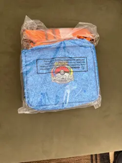 2025 Pokemon World Championships Competitor Pin Binder Bag Anaheim Worlds - Image 2