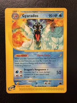 Pokemon TCG Gyarados Skyridge Non-Holo Rare 11/144 NM - Image 1