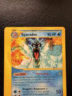 Pokemon TCG Gyarados Skyridge Non-Holo Rare 11/144 NM - Image 2
