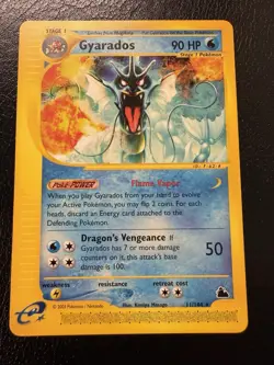 Pokemon TCG Gyarados Skyridge Non-Holo Rare 11/144 NM - Image 3