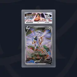 2022 Pokemon SWSH Brilliant Stars 166/172 Arceus V ACE 10 (all 10s) - Image 1