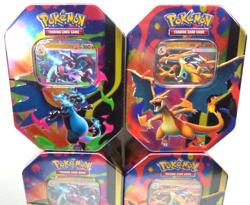 Lot of 6 Pokemon TCG Mega Charizard X & Y Tins-- Brand New & Sealed - Image 3