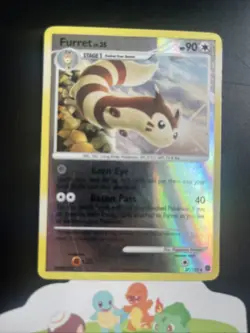 Furret 27/132 Secret Wonders Reverse Holo Rare Pokemon 2007 (LP) - Image 1