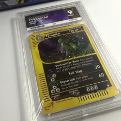 2003 POKEMON AQUAPOLIS #H28 TYRANITAR-HOLO Ace 9 POP 1 - Image 3