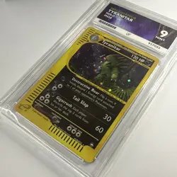 2003 POKEMON AQUAPOLIS #H28 TYRANITAR-HOLO Ace 9 POP 1 - Image 4