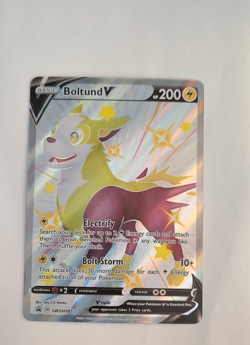 Pokemon 2021 SWSH Promo Shiny Boltund V SWSH85 NM - Image 1