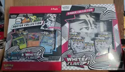 Pokemon TCG White Flare Binder + Poster Collection Sealed w/ Booster Packs Mint - Image 4