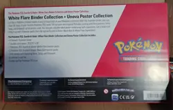 Pokemon TCG White Flare Binder + Poster Collection Sealed w/ Booster Packs Mint - Image 5