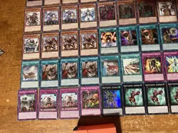 Yugioh Ancient / Heroic deck Comes Sleeved And Deck Box lot 2 - Image 4