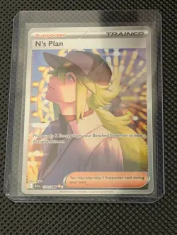 N’s Plan SIR 170/086 SV:Black Bolt English Pokemon TCG Single Card - Image 1