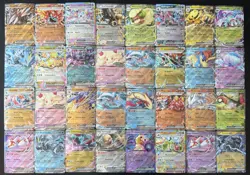 Pokemon TCG Huge Lot Of 32 Ex Holo Cards All Pack Fresh SV, Mega, Pfl - Image 1