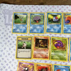 Vintage Pokemon Fossil Card Lot of 19 Common/Uncommon LP-MP No Duplicates #24 - Image 2