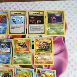 Vintage Pokemon Fossil Card Lot of 19 Common/Uncommon LP-MP No Duplicates #24 - Image 5