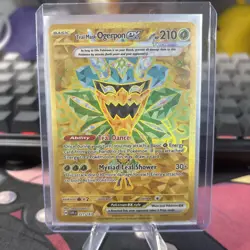 Pokemon TCG Teal Mask Ogerpon EX Scarlet Violet Twilight Masquerade Card 221/167 - Image 1