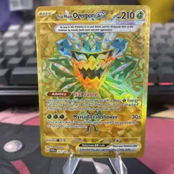 Pokemon TCG Teal Mask Ogerpon EX Scarlet Violet Twilight Masquerade Card 221/167 - Image 2