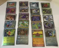 Korean Pokemon TCG 151 sv2a Card Lot, 20 Cards, Holo & Reverse, Gengar, Drowzee - Image 1