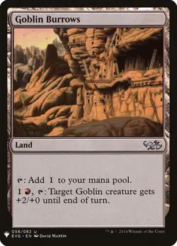 MTG - Goblin Burrows, Mystery Booster - Image 1