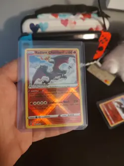 Pokemon TCG Radiant Charizard Crown Zenith 020/159 Holo Radiant Rare NM - Image 3