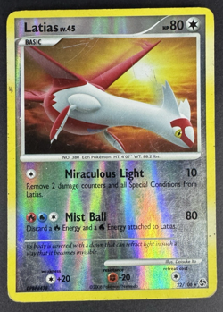 Latias 22/106 Reverse Holo Rare - Great Encounters - Pokemon TCG - MP - Image 1
