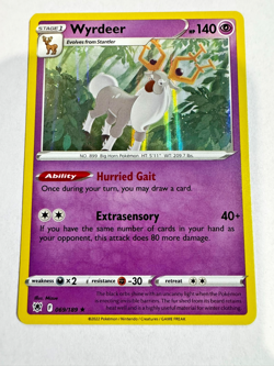 Wyrdeer Pokemon Holo Rare SWSH10: Astral Radiance 069/189 - Image 1