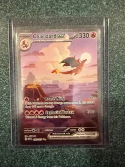 Pokemon TCG Charizard EX 199/165 Scarlet & Violet 151 Special Illustration Rare - Image 1