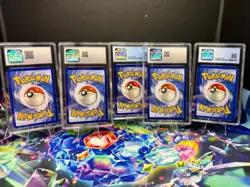 Pokemon CGC Slab Lot Ho-Oh EX CGC 10 Shadowless Charmander Vintage - Image 2
