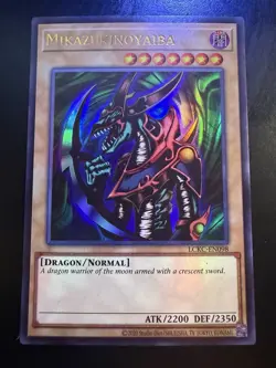 Yu-Gi-Oh! TCG Mikazukinoyaiba LCKC-EN098 Foil Dragon 2200/2350 Unlimited - Image 1