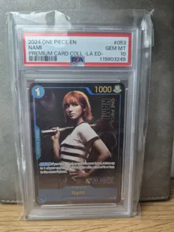 PSA 10 Nami P-053 Live Action One Piece TCG - Image 1
