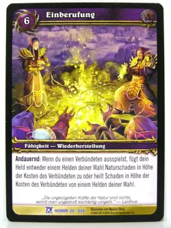 World of Warcraft TCG - Felder der Ehre - Rare/Epic Karte aussuchen - WoW - Image 2