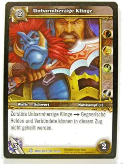 World of Warcraft TCG - Geschmolzener Kern - Foil Karte aussuchen - WoW - Image 1