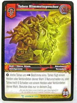 World of Warcraft TCG - Marsch der Legion Uncommon Karte aussuchen - WoW - Image 1