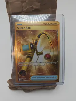 Pokemon TCG Paldea Evolved Hyper Rare Super Rod Card 276/193 - Image 1