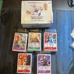 One Piece TCG 250 Bulk Lot Mixed Cards - C, UC - ENG - NM/M OP-05 - Image 1