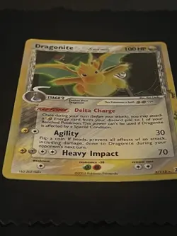 Pokemon Dragonite 3/113 Delta Species Holo Rare 100 HP Card 2005 English - Image 3