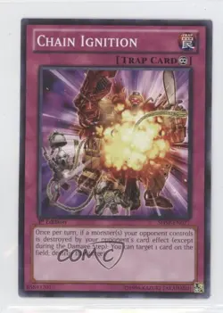 Chain Ignition 1st Ed. YuGiOh Shadow Specters #SHSP-EN077 - Image 1