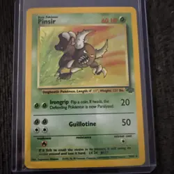 Pokemon Card - Pinsir Jungle 9/64 Holo Unlimited NM - Image 1