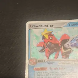 Crawdaunt EX 99/110 Pokemon Card Holon Phantoms LP - Image 3