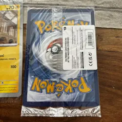 Pokemon Card 2026 Pikachu at the Natural History Museum Sealed Jumbo Promo x4 - Image 2
