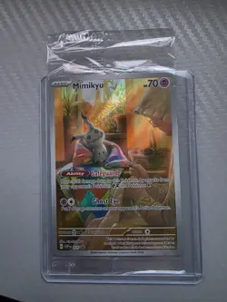 Mimikyu 075 SEALED Promo Paldean Fates Promo Card ETB - Image 1