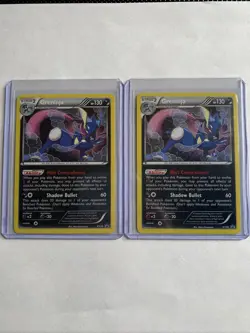 Greninja XY24 Pokemon Card Lot Of 2 - Image 1