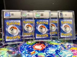 Pokemon CGC Slab Lot 5 Cards Garchomp EX FA Trainers Vintage Rare Mix - Image 2