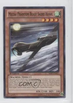 Mecha Phantom Beast Sabre Hawk 1st Ed. YuGiOh Shadow Specters #SHSP-EN027 - Image 1