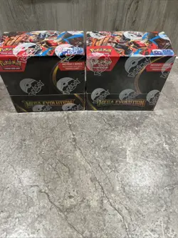 Pokemon Mega Evolution Box English 36 Cards Promo Trading Card Game 2025 - Image 1