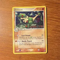 Pokemon TCG Breloom EX Deoxys Holo Rare Stage 1 80 HP Beast 3/107 2005 English - Image 1