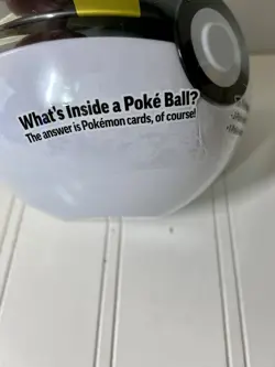 Pokemon Collectors Poke Ball Tin TCG 3 Booster Packs Coin NEW Sealed - Image 3
