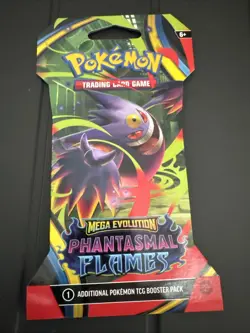 Pokemon Mega Evolution Phantasmal Flames booster packs Lot Of 4. Factory Sealed - Image 3